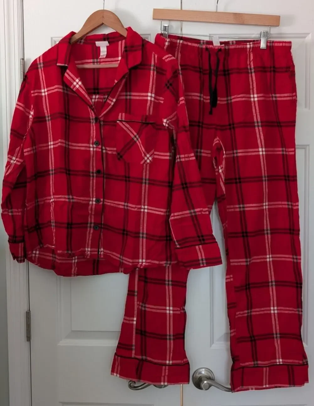 Wondershop Plaid Flannel Pajama Set